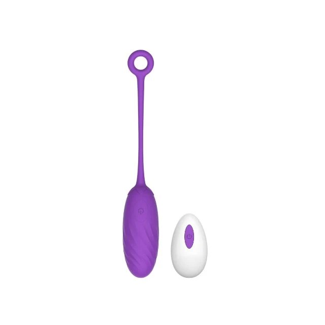 MINA Ou vibrator Celeste Love Egg control prin telecomandă 10 funcții de vibrație rezistent la apă mov