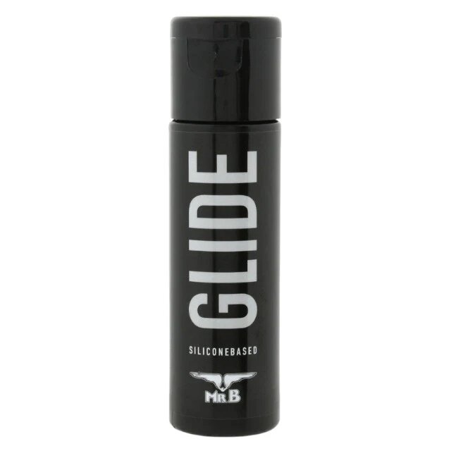 Mister B Lubrifiant GLIDE pe bază de silicon compatibil cu prezervative cu efect hidratant fără parfum 30 ml