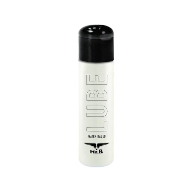 Mister B Lubrifiant LUBE pe bază de apă cu efect de lungă durată compatibil cu prezervative formulă vegană 30 ml