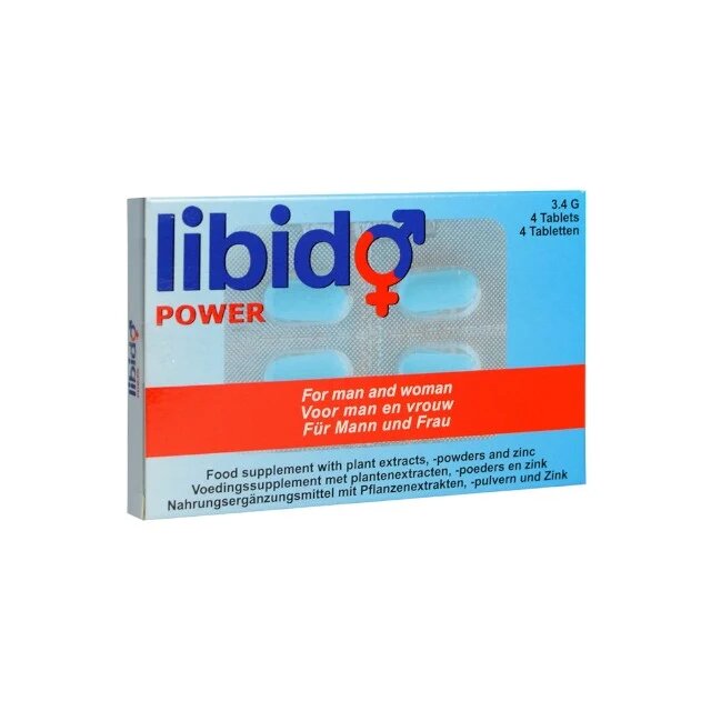 MORNINGSTAR PHARMA Capsule MORNINGSTAR Libido Power pentru stimulare libido energie și performanțe intime îmbunătățite unisex 4 bucăți