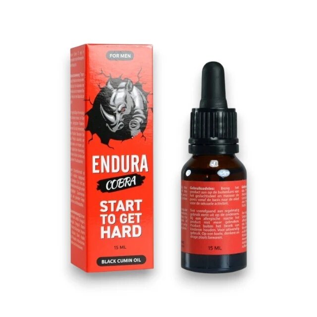 MORNINGSTAR PHARMA Ulei ENDURA COBRA pentru erecții puternice cu chimen negru 100% natural 15 ml