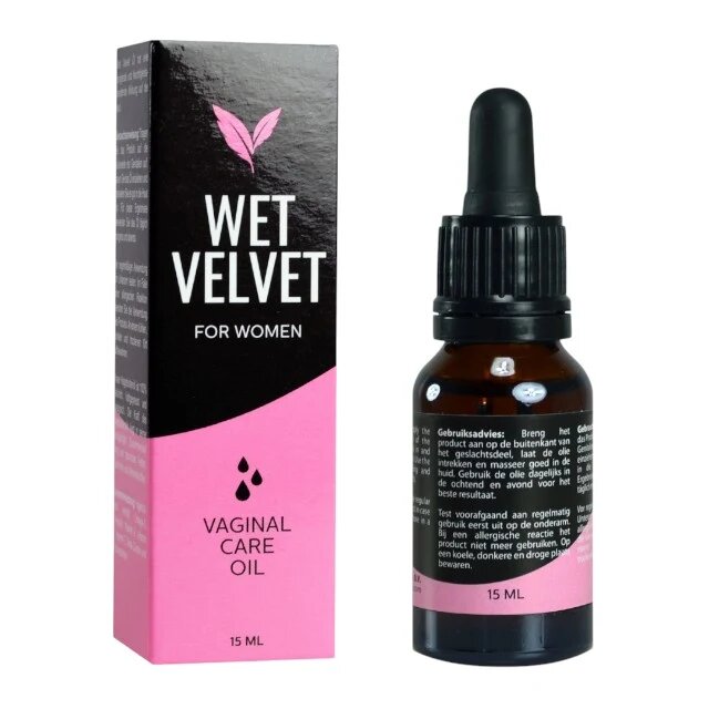 MORNINGSTAR PHARMA Ulei WET VELVET For Women pentru ingrijirea zonei intime la femei cu ulei de maces hidratant și purificator 15 ml