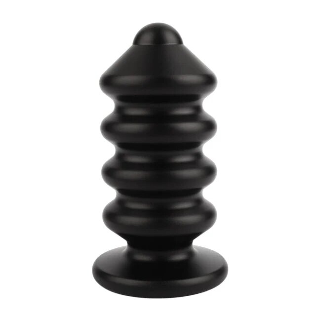 MR. STEEL Plug anal Ass Blaster Medium în formă de șurub diametru 5 cm lungime 10.8 cm (mediu) negru
