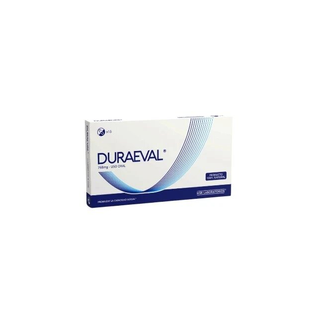 MRS LABORATORIOS Capsule DURAEVAL pentru potență întârzierea ejaculării și erecții puternice și de durată 15 buc