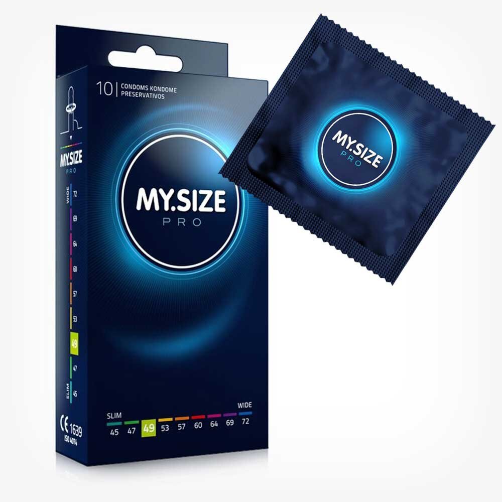 MY SIZE PRO Prezervative premium subtiri si rezistente marime 49 mm 1 cutie x 10 buc
