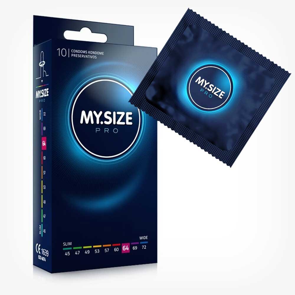 MY SIZE PRO Prezervative premium subtiri si rezistente marime 64 mm 1 cutie x 10 buc