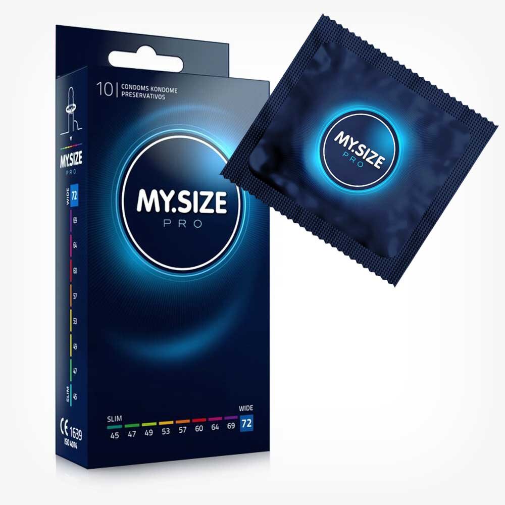 MY SIZE PRO Prezervative premium subtiri si rezistente marime 72 mm 1 cutie x 10 buc