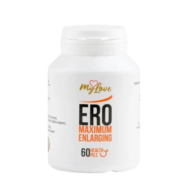 MYLOVE Capsule Ero Maximum Enlarging pentru mărirea penisului și performanță sexuală cu ginseng și maca 60 buc