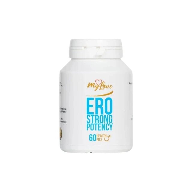 MYLOVE Capsule Ero Strong Potency pentru potență vitalitate și sănătate sexuală masculină cu arginină 60 buc