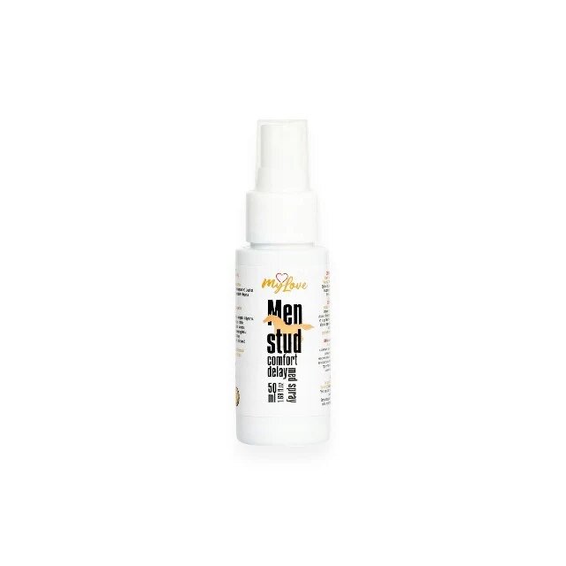 MYLOVE Gel intim Men Stud Comfort Delay Med Gel pentru întârzierea ejaculării și lubrifiere cu ulei de mentă 50 ml