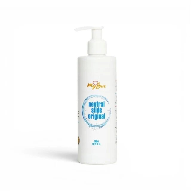 MYLOVE Lubrifiant pe bază de apă Neutral Slide Original textură mătăsoasă fără parfum 300 ml