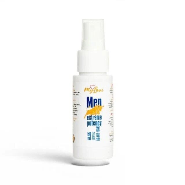 MYLOVE Spray Men Extreme Potency Med Spray pentru creșterea potenței și lubrifiere cu efect de încălzire miros de cafea 50 ml