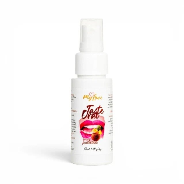 MYLOVE Spray Taste Oral Spray Pinacolada pentru sex oral textură non-lipicioasă aromă de cocktail Piña Colada 50 ml