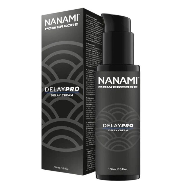 NANAMI Cremă Powercore DELAYPRO Delay Cream pentru întârzierea ejaculării și erecții de durată 100 ml