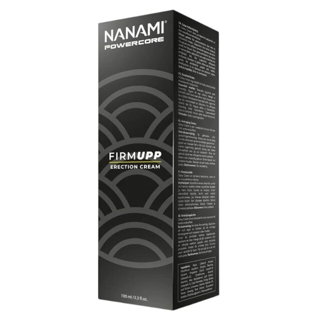 NANAMI Cremă Powercore FIRMUPP Erection Cream pentru erecții puternice și de durată cu ginkgo biloba 100 ml