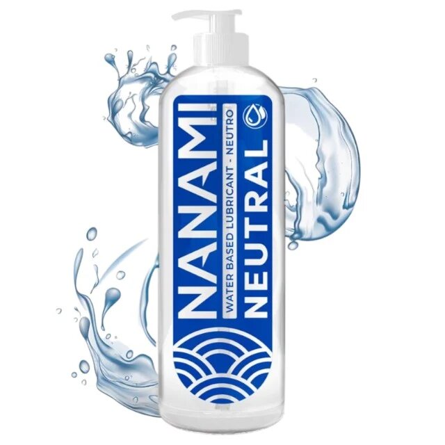 NANAMI Lubrifiant Neutral pe bază de apă potrivit pentru lubrifiere și masaj fără parfum 1000 ml