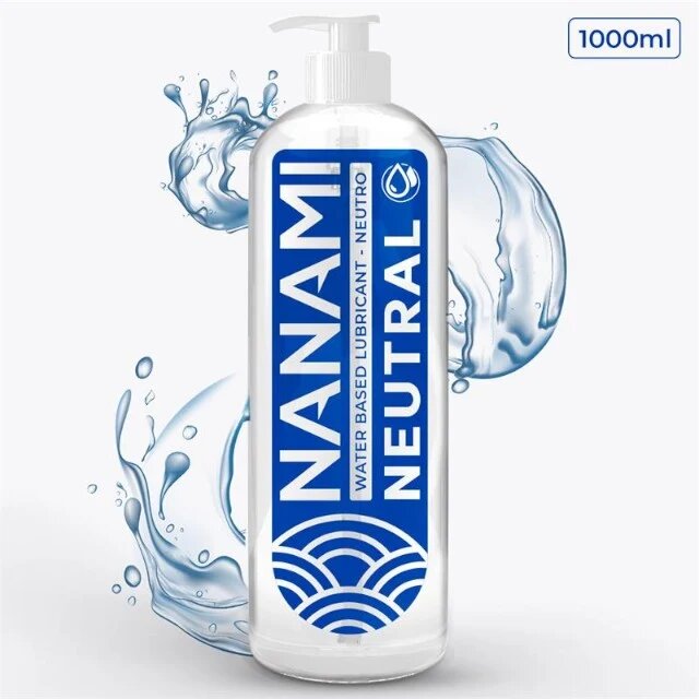 NANAMI Lubrifiant Neutral pe bază de apă potrivit pentru lubrifiere și masaj fără parfum 1000 ml