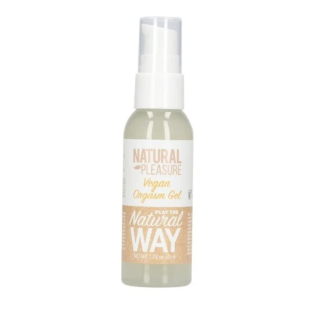 Natural Pleasure Gel intim unisex Vegan Orgasm Gel pentru stimularea zonelor intime și orgasm intens 50 ml