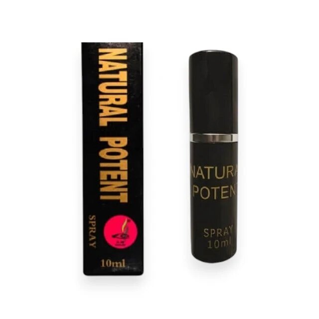 NATURAL POTENT Spray susține întârzierea ejaculării și performanțele sexuale 10 ml