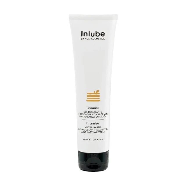 NUEI Gel Lubrifiant - INLUBE pe baza de apa aroma Tiramisu 100 ml