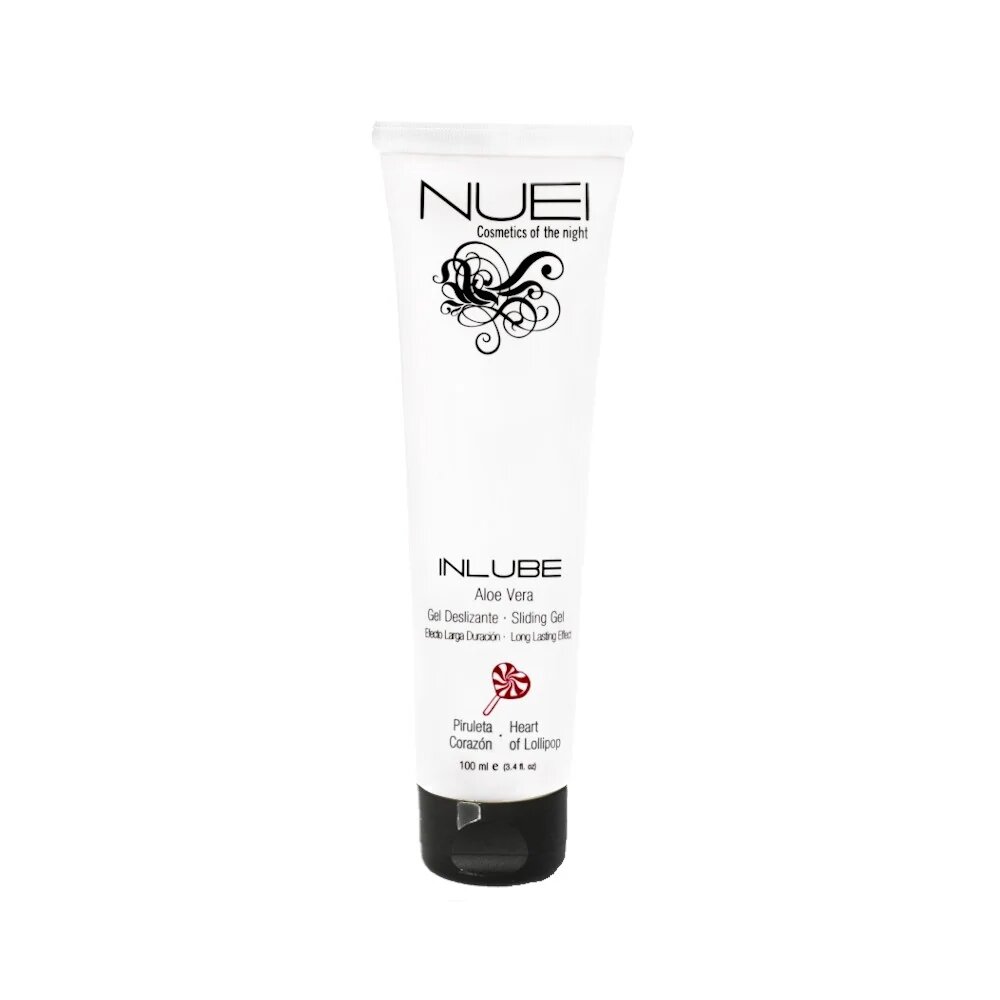 NUEI Gel Lubrifiant - INLUBE pe baza de apa cu aroma de Acadea (Lollipop) 100 ml