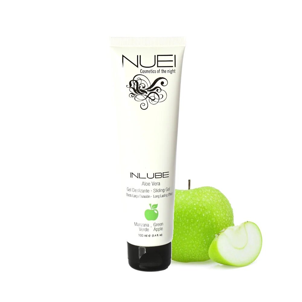 NUEI Gel Lubrifiant - INLUBE pe baza de apa cu aroma de Mar Verde 100 ml