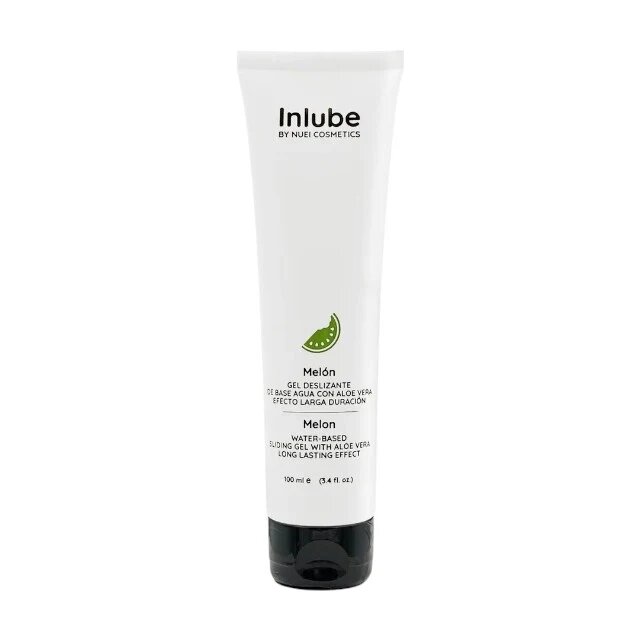 NUEI Gel Lubrifiant - INLUBE pe baza de apa cu aroma de Pepene (Melon) 100 ml