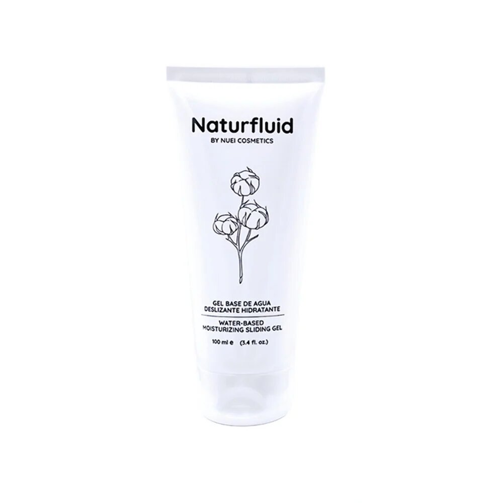 NUEI Gel lubrifiant Naturalis Moisturizing Sliding pe bază de apă textură naturală efect similar lubrifierii feminine 100 ml