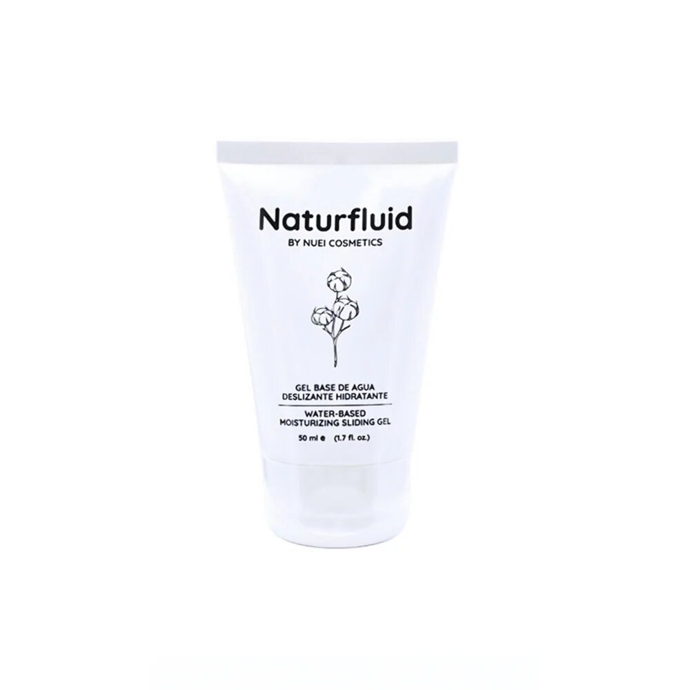 NUEI Gel lubrifiant Naturalis Moisturizing Sliding pe bază de apă textură naturală efect similar lubrifierii feminine 50 ml