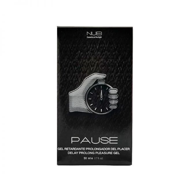 NUEI Gel PAUSE Prolong Pleasure pentru intarziere ejaculare 50 ml