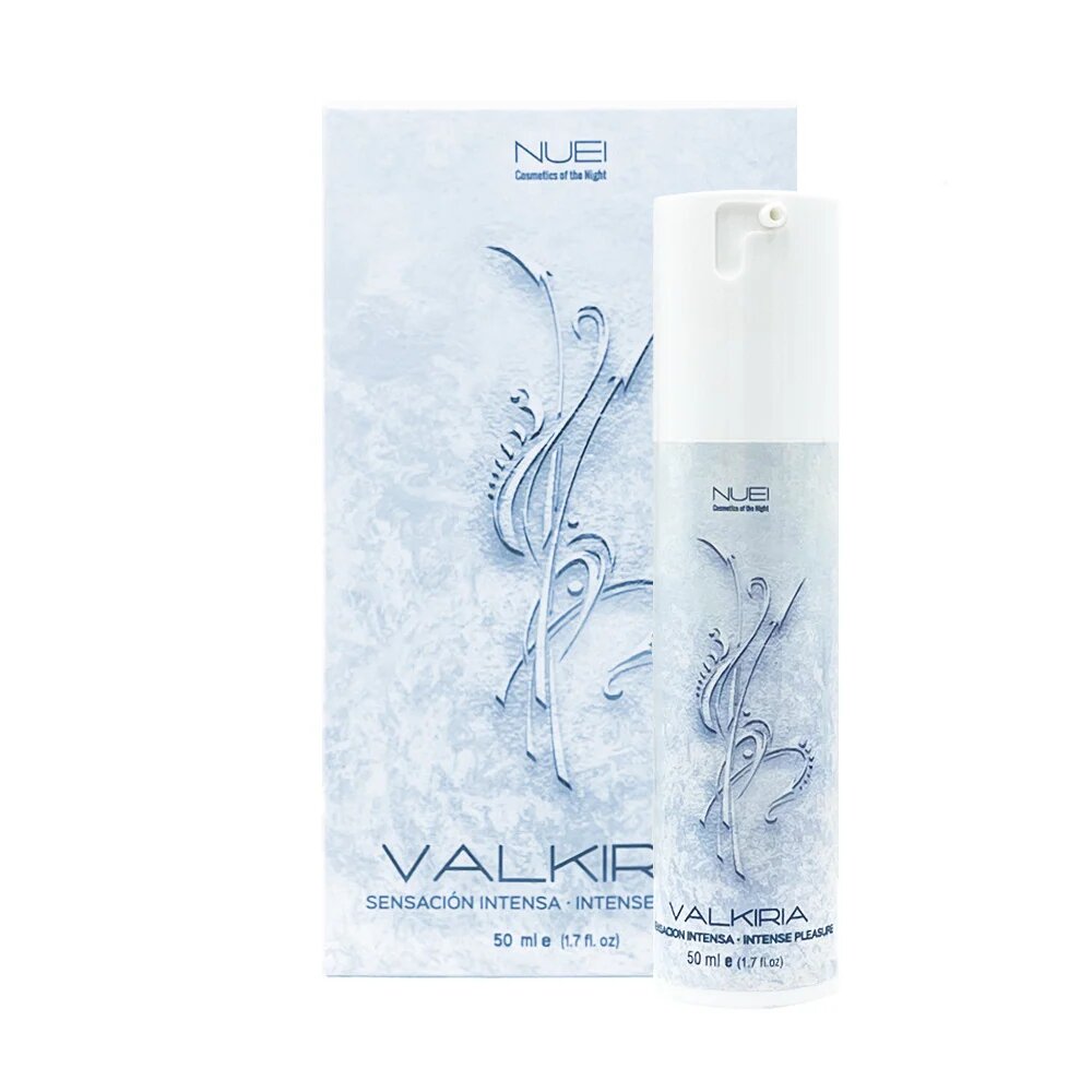 NUEI Gel VALKIRIA - Intense Pleasure pentru cresterea libidoului si excitare cu efect de racire Unisex 50 ml