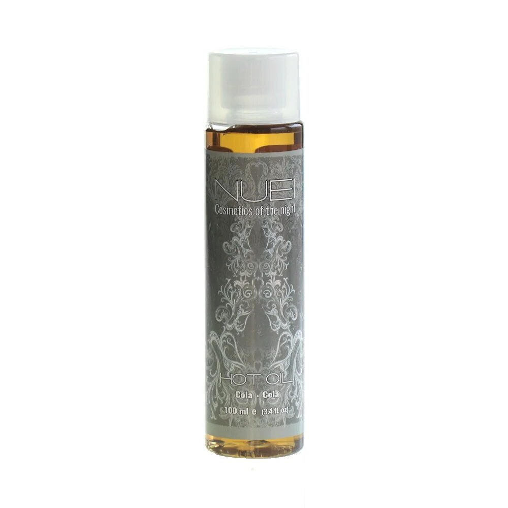 NUEI Ulei de masaj - HOT OIL sarutabil cu efect de incalzire si aroma de Cola 100 ml