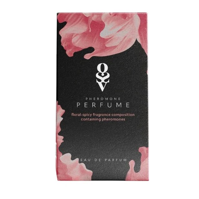 Obsessive Parfum cu feromoni pentru femei Floral-Spicy note de ambră vanilie iasomie și ylang-ylang culoare corai 30 ml