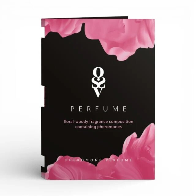 Obsessive Parfum cu feromoni pentru femei Floral-Woody note de lemn de cașmir chihlimbar alb și iasomie marocană roz 1 ml