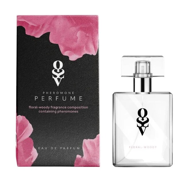 Obsessive Parfum cu feromoni pentru femei Floral-Woody note de lemn de cașmir chihlimbar alb și iasomie marocană roz 30 ml