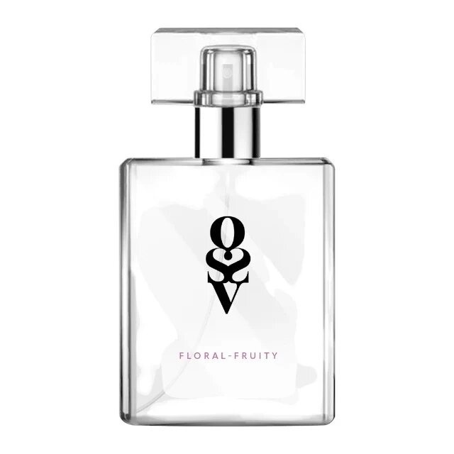 Obsessive Parfum cu feromoni pentru femei FUN Floral-Fruity note de cașmir boabe de tonka praline și vanilie mov 30 ml