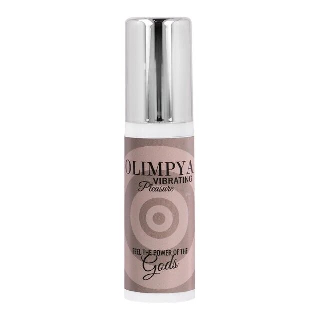 OLIMPYA Ulei vibrator unisex Vibrating Pleasure pentru stimularea zonelor intime cu efect puternic de furnicături 6 ml (bej)
