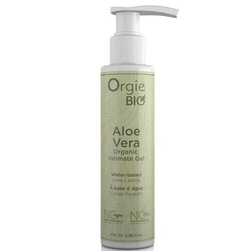 Orgie Gel intim organic si vegan Bio cu Aloe Vera pe baza de apa 100 ml