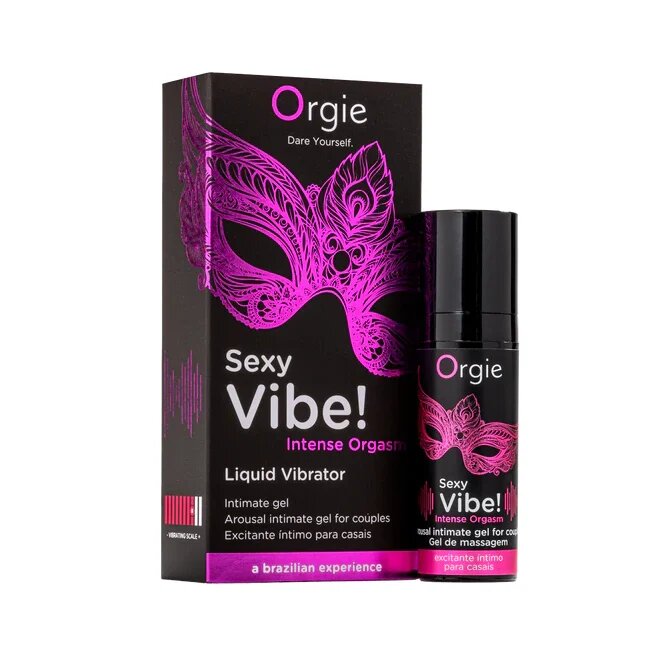 Orgie Gel Sexy Vibe! Liquid Vibrator - Intense stimulare clitoris si excitare efect incalzire si furnicaturi 15 ml