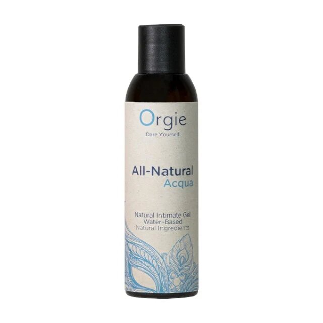 Orgie Lubrifiant All-Natural Acqua pe bază de apă formulă naturală fără parabeni fără parfum 150 ml