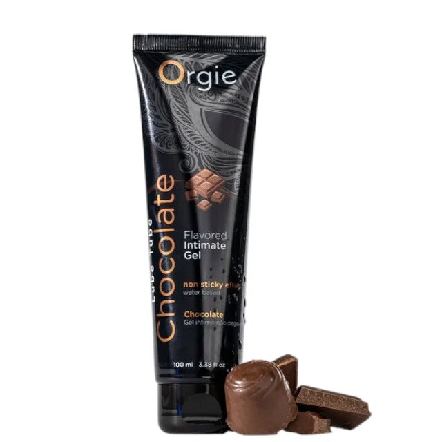 Orgie Lubrifiant cu aromă Flavored Intimate Gel - Chocolate pe bază de apă aromă de ciocolată 100 ml