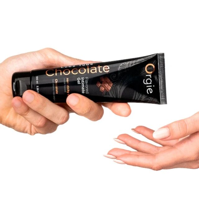 Orgie Lubrifiant cu aromă Flavored Intimate Gel - Chocolate pe bază de apă aromă de ciocolată 100 ml