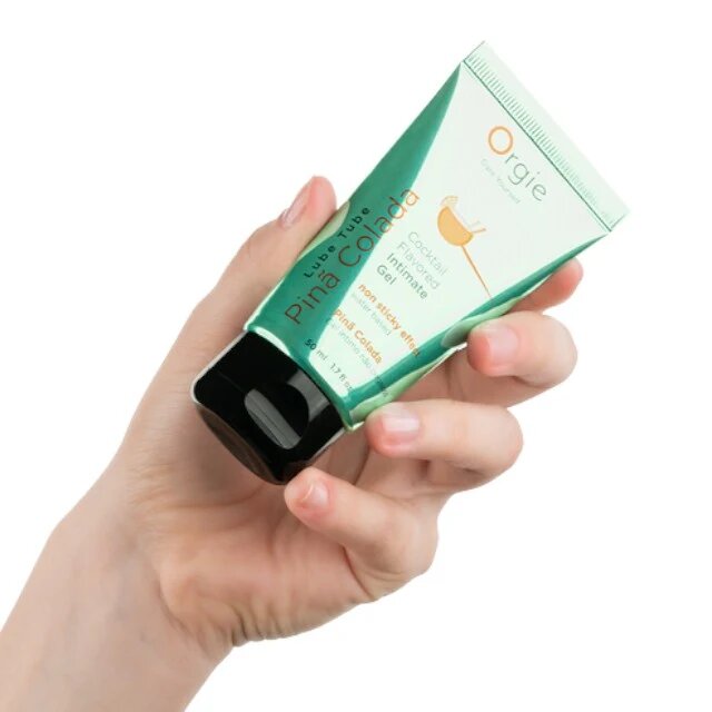 Orgie Lubrifiant cu aromă Lube Tube - Cocktail Intimate Gel PINA COLADA pe bază de apă 50 ml