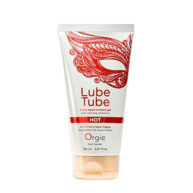 Orgie Lubrifiant Lube Tube - Hot pe bază de apă cu efect ușor de încălzire fără parfum 150 ml