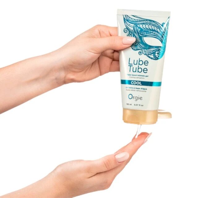Orgie Lubrifiant pe bază de apă Lube Tube Cool cu efect de răcire 150 ml