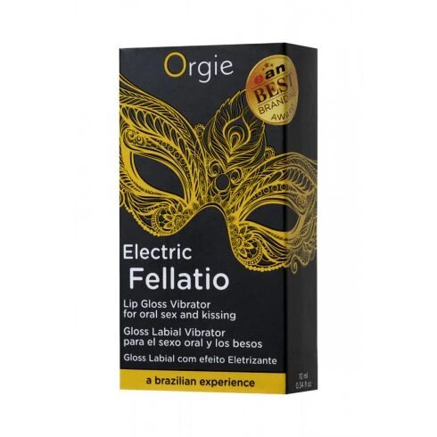Orgie Luciu de buze pentru sex oral Electric Fellatio roll-on 10 ml