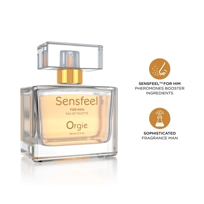 Orgie Parfum cu feromoni SENSFEEL Attraction pentru barbati 50 ml