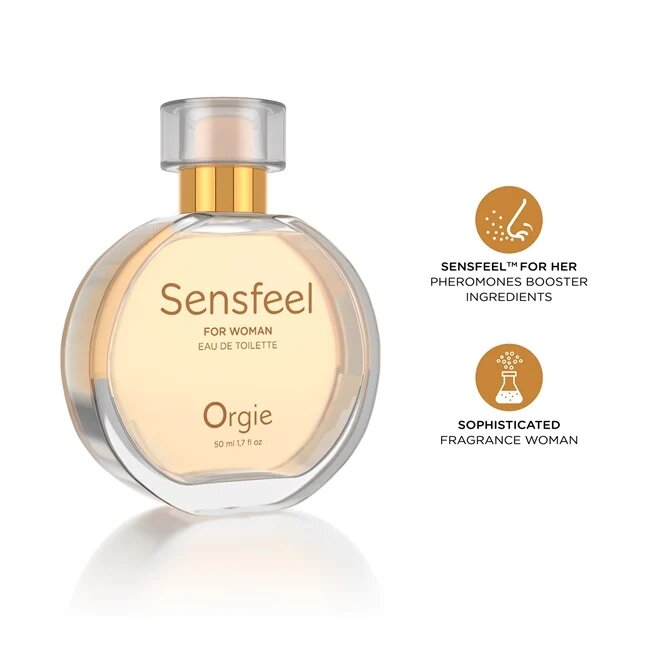 Orgie Parfum cu feromoni senzual SENSFEEL Invoke Seduction pentru femei 50 ml