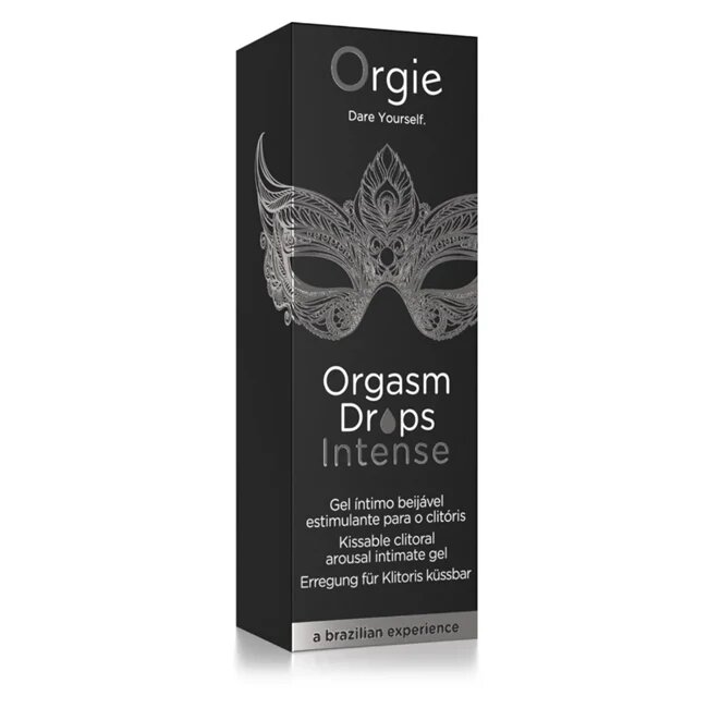 Orgie Picaturi gel intim Orgasm Drops Intense stimulare clitoris si excitare 30 ml