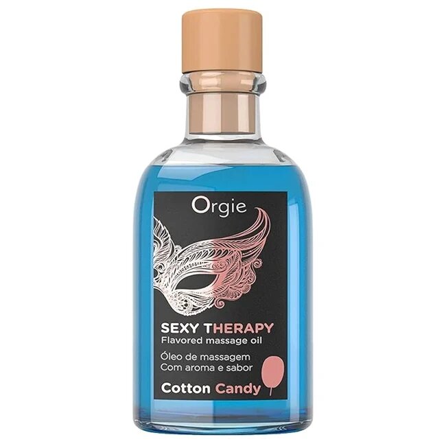 Orgie Set de masaj erotic - Sexy Therapy aroma de cotton candy 100 ml